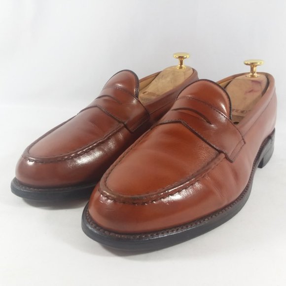 Allen Edmonds \'Cole\' Cognac Leather Penny Loafers main image 10